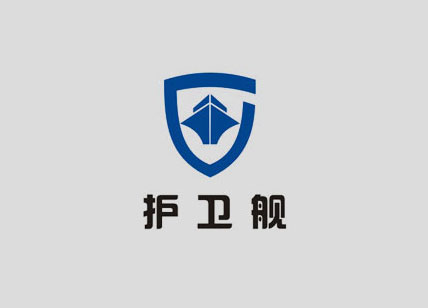 護(hù)衛(wèi)艦線路板標(biāo)志設(shè)計_線路板公司LOGO設(shè)計