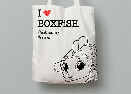 BOXFISH紙品行業(yè)布袋設計欣賞