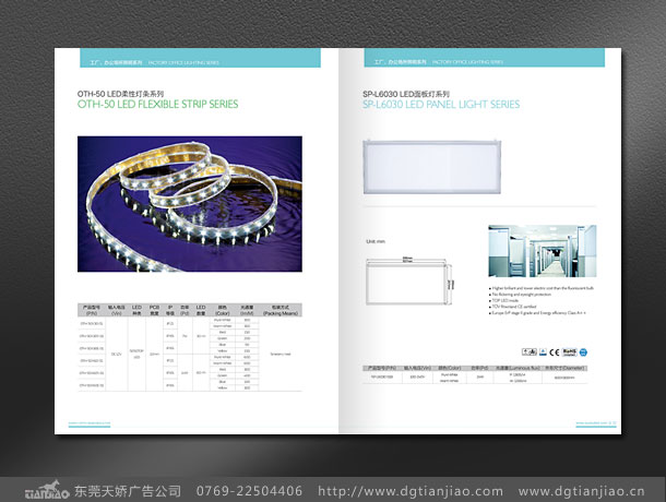 2020年新款LED節(jié)能燈宣傳冊設計制作欣賞